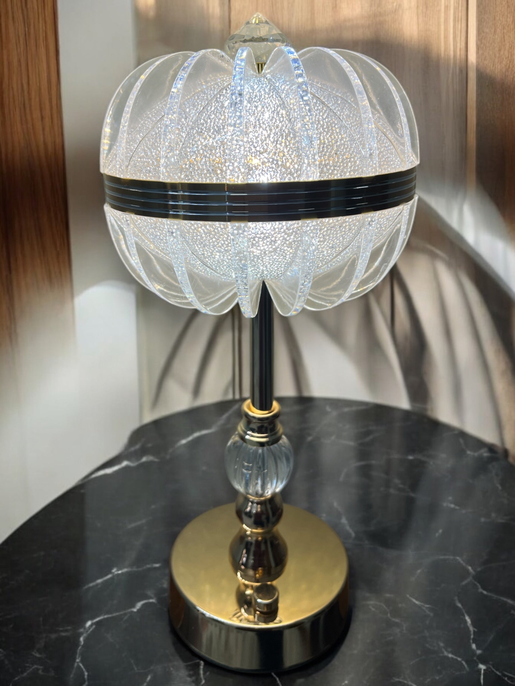 Elegant Touch-Control LED Table Lamp/ LumiSphere Touch Lamp