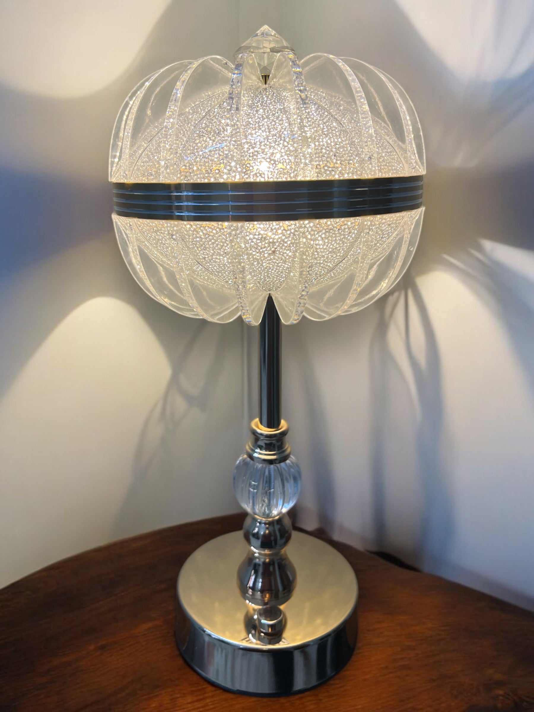 Elegant Touch-Control LED Table Lamp/ LumiSphere Touch Lamp