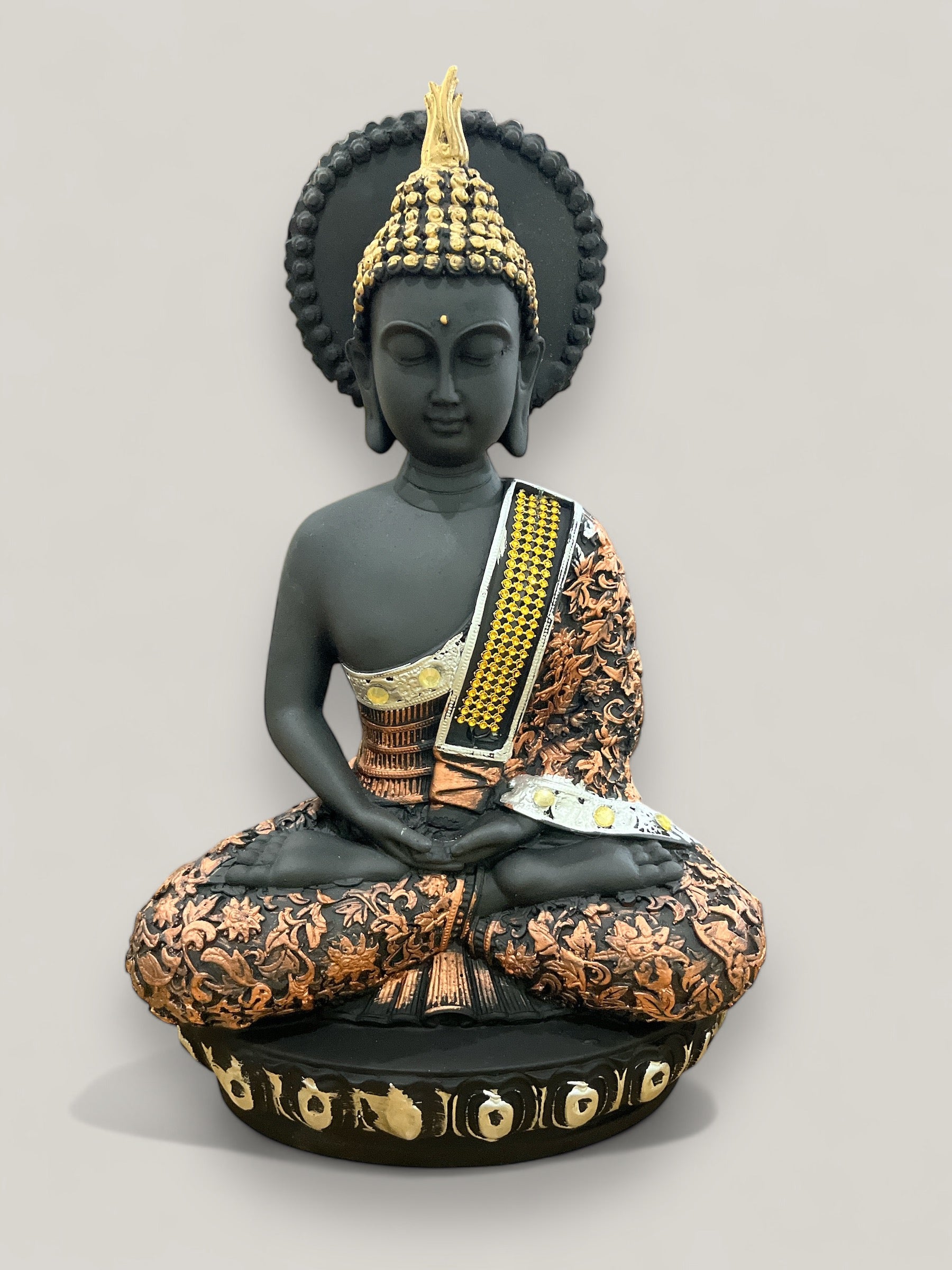 Graceful Polyresin Buddha Statue