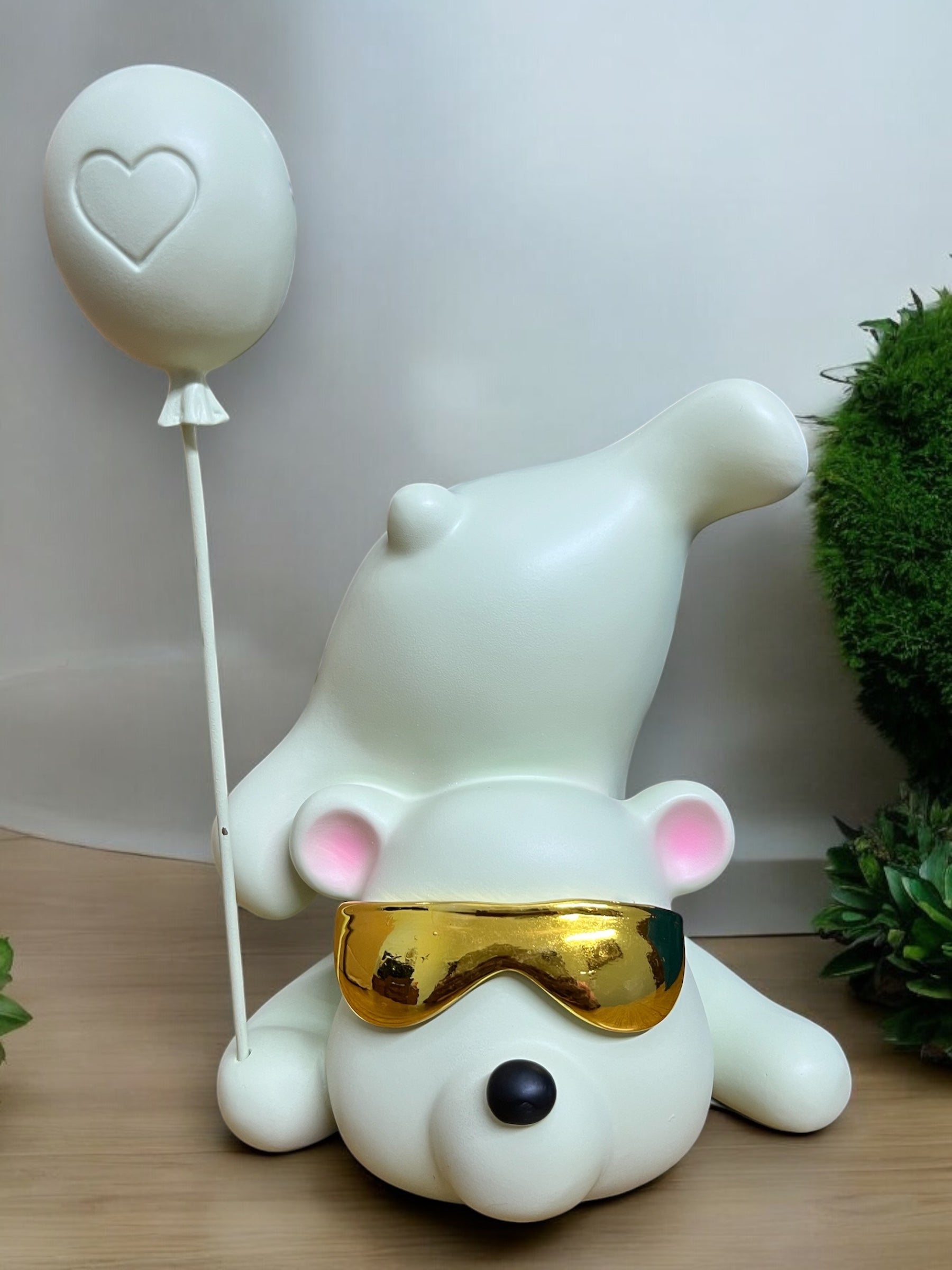 Adorable Polar Bear Figurine