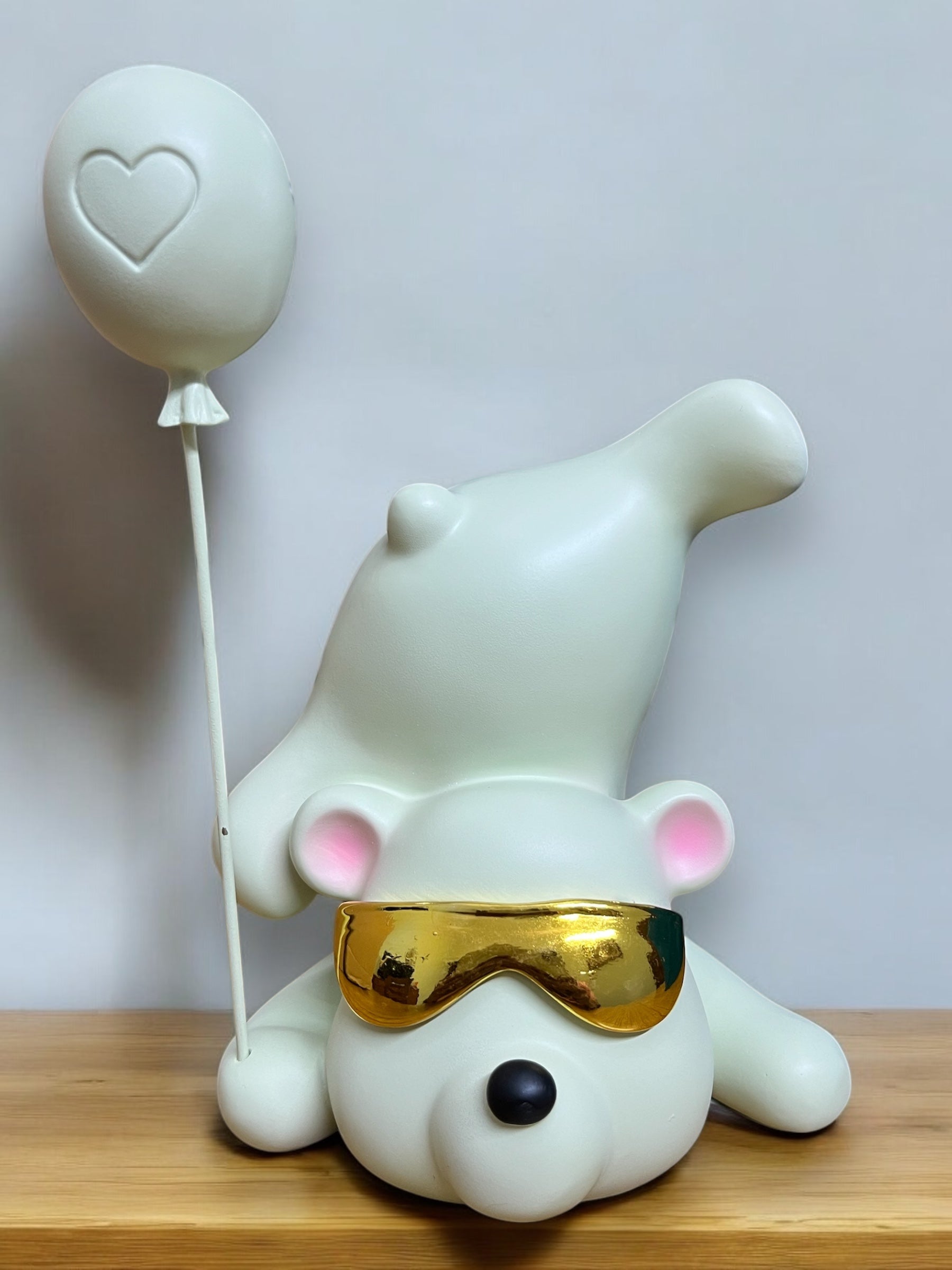 Adorable Polar Bear Figurine