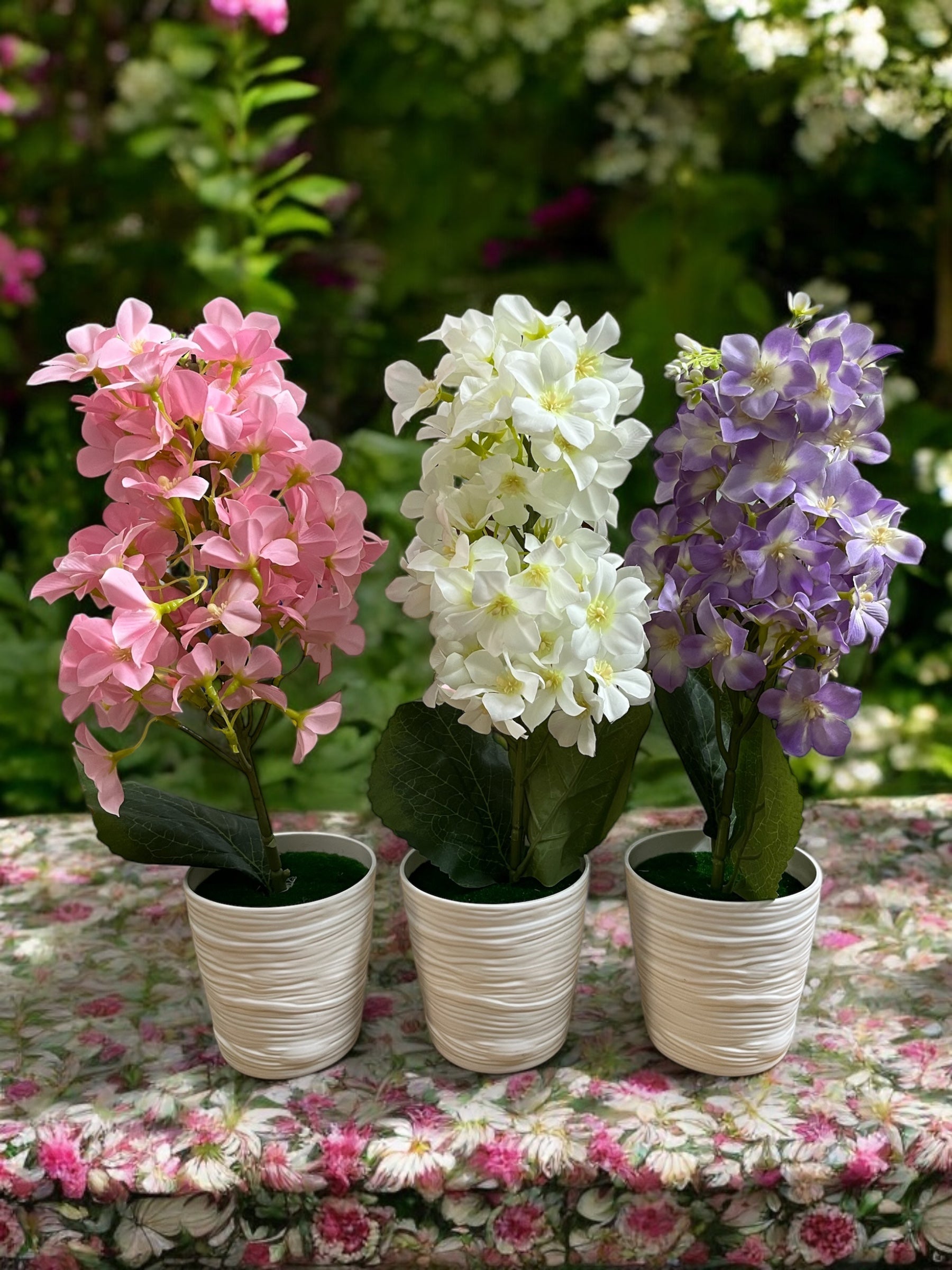 Set of 3 Artificial Floral Arrangements